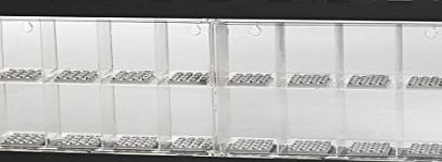 LEGO Minifigure Display Case Large [Black]